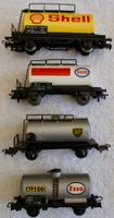 Lot de 4 wagons citerne Marklin
