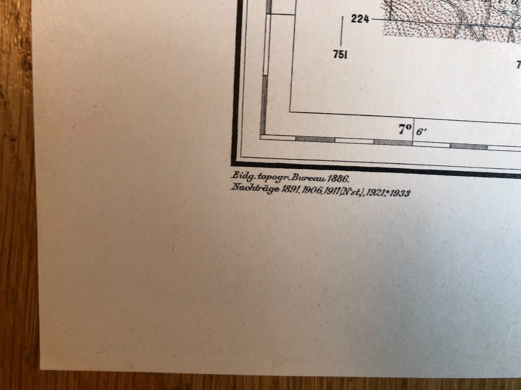 Cartine & Atlanti: Siegfriedatlas Bl. 255: Buchs – Usato da Zürich venduto da allp 7