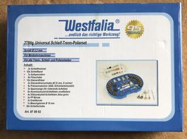 WESTFALIA 278 TLG. SCHLEIF -TRENN-POLIERSET NEU