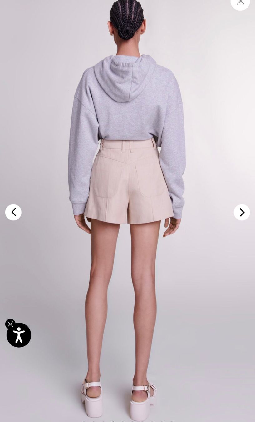 Maje Pantaloni: Short en lin Maje – Usato da Geneve venduto da eri_8gq7 1