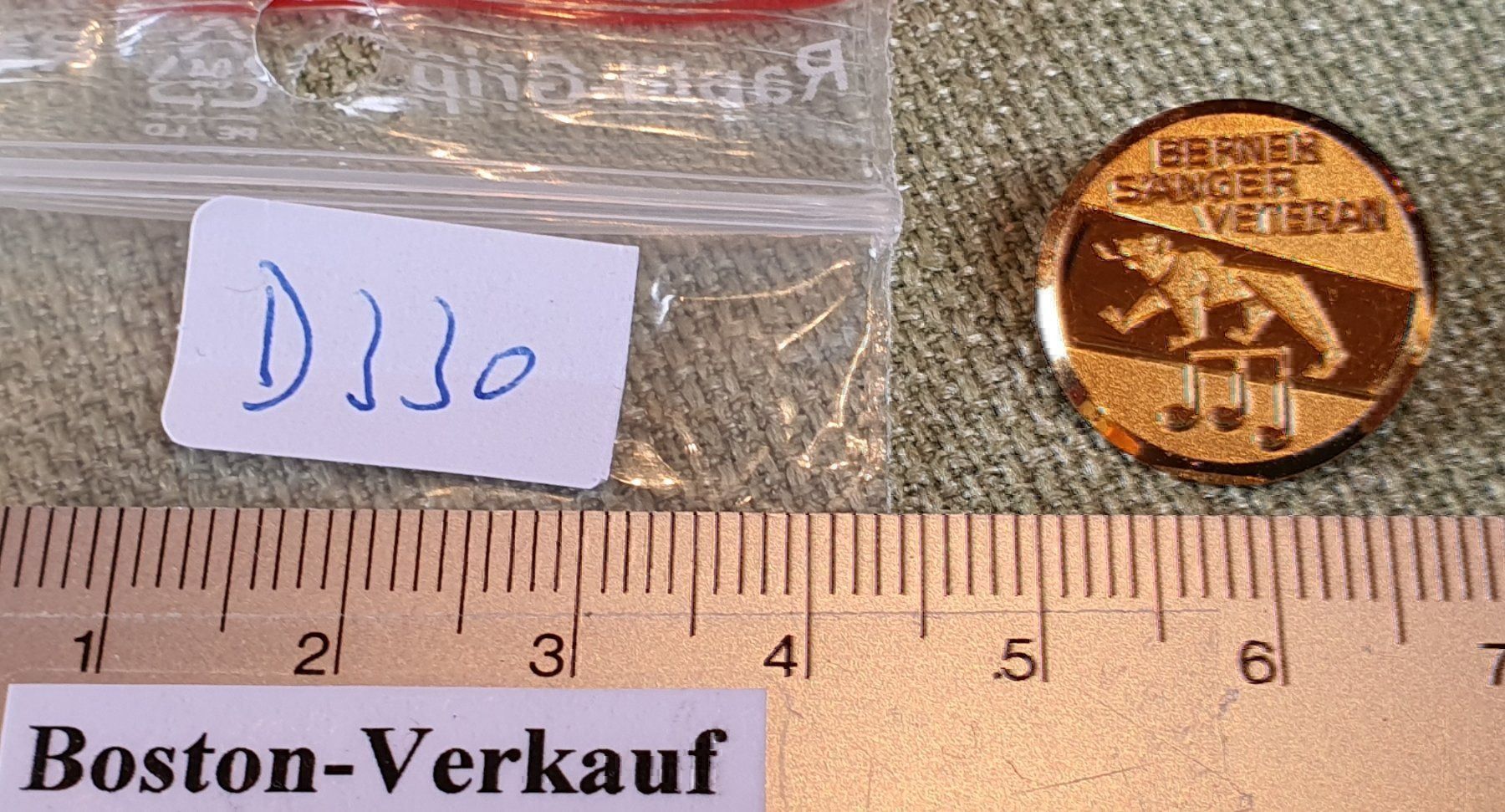 Spille & Fermagli: D330 -  Brosche Berner Sänger Veteran Bär Bern – Usato da Reinach BL venduto da Boston-Verkauf 3