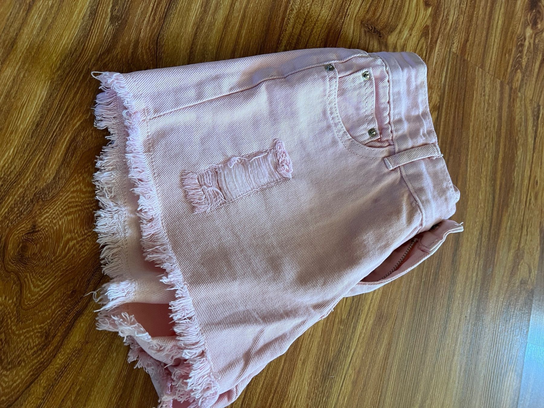 Pantaloni: Rosa Baumwolle shorts – Nuovo (secondo la descrizione) da Biel/Bienne venduto da RO19 4