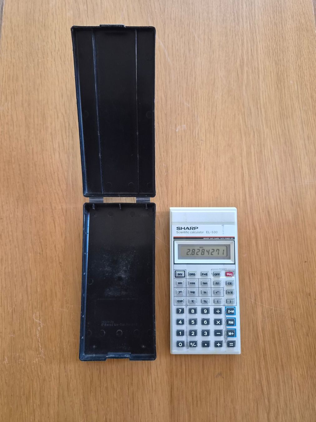 Sharp Calculatrices: Vintage Sharp Multifunktionsrechner EL-530 in original Case – D'occasion à Luzern par Bonus73 2
