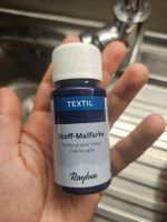 Rayher Textilfarbe in Dunkelblau ungebraucht