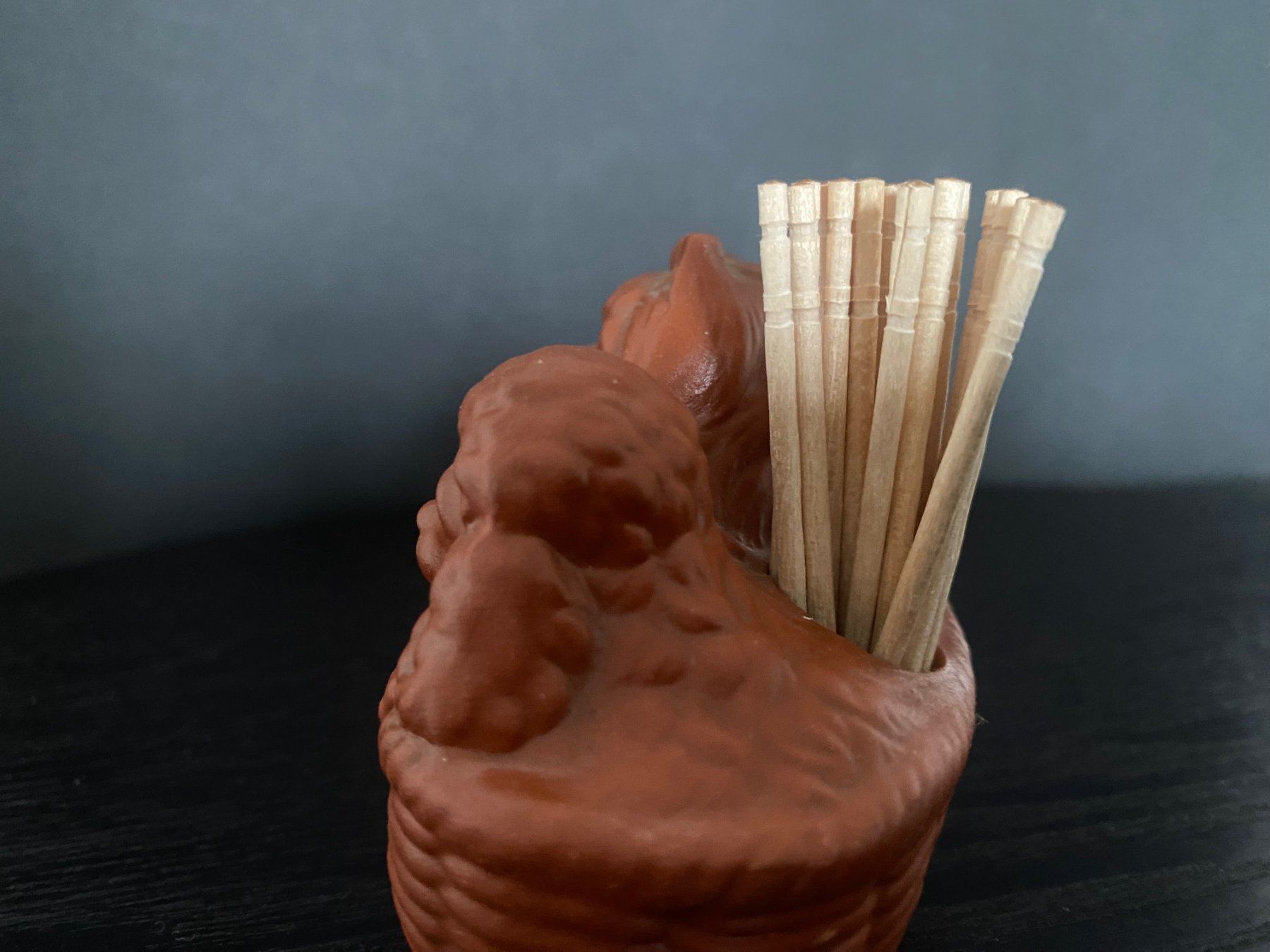 Statuette: Zahnstocherhalter aus Japan "Inu" – Nuovo (secondo la descrizione) da Aarau venduto da chicochicomama 3