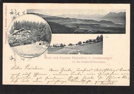 #Hotel u. Pension Falkenfluh, Oberdiessbach Stabstempel 1901
