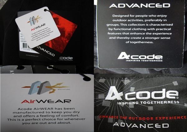 Giacche: Fleecejacke Acode Advanced schwarz Gr. S, neu – Nuovo (secondo la descrizione) da Eschenbach SG venduto da brocarte 7
