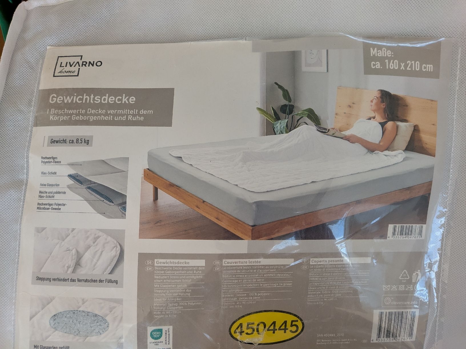 Couvertures: Gewichtsdecke 8.5kg neuwertig – Neuf (Voir description) à Bern par chiarella