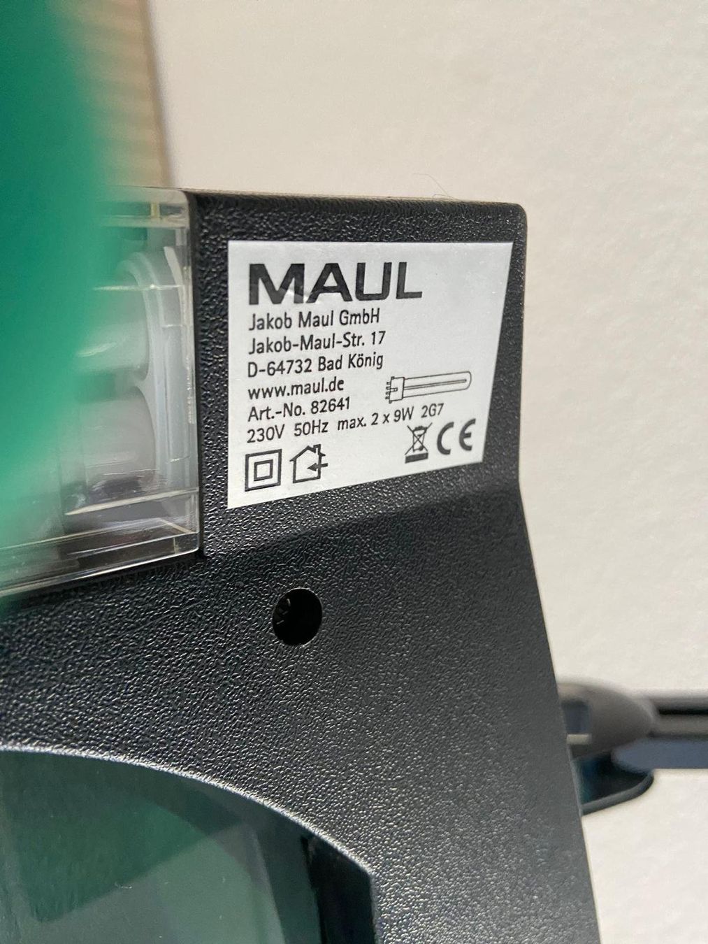 Lampade: MAUL Lupenleuchte / Lampe mit Standfuss – Usato da Laupersdorf venduto da Borer_Liquidationen 6
