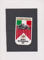 Sticker Marlboro Giacomo Agostini Moto
