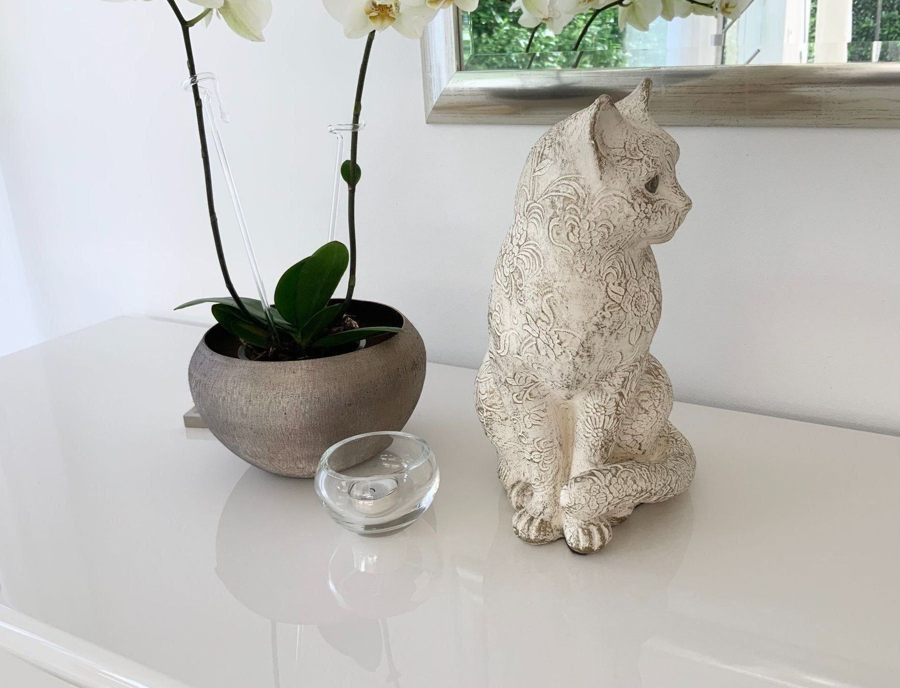 Figuren: Katze aus Feinbeton – Gebraucht aus Wil SG von horizonte254 1