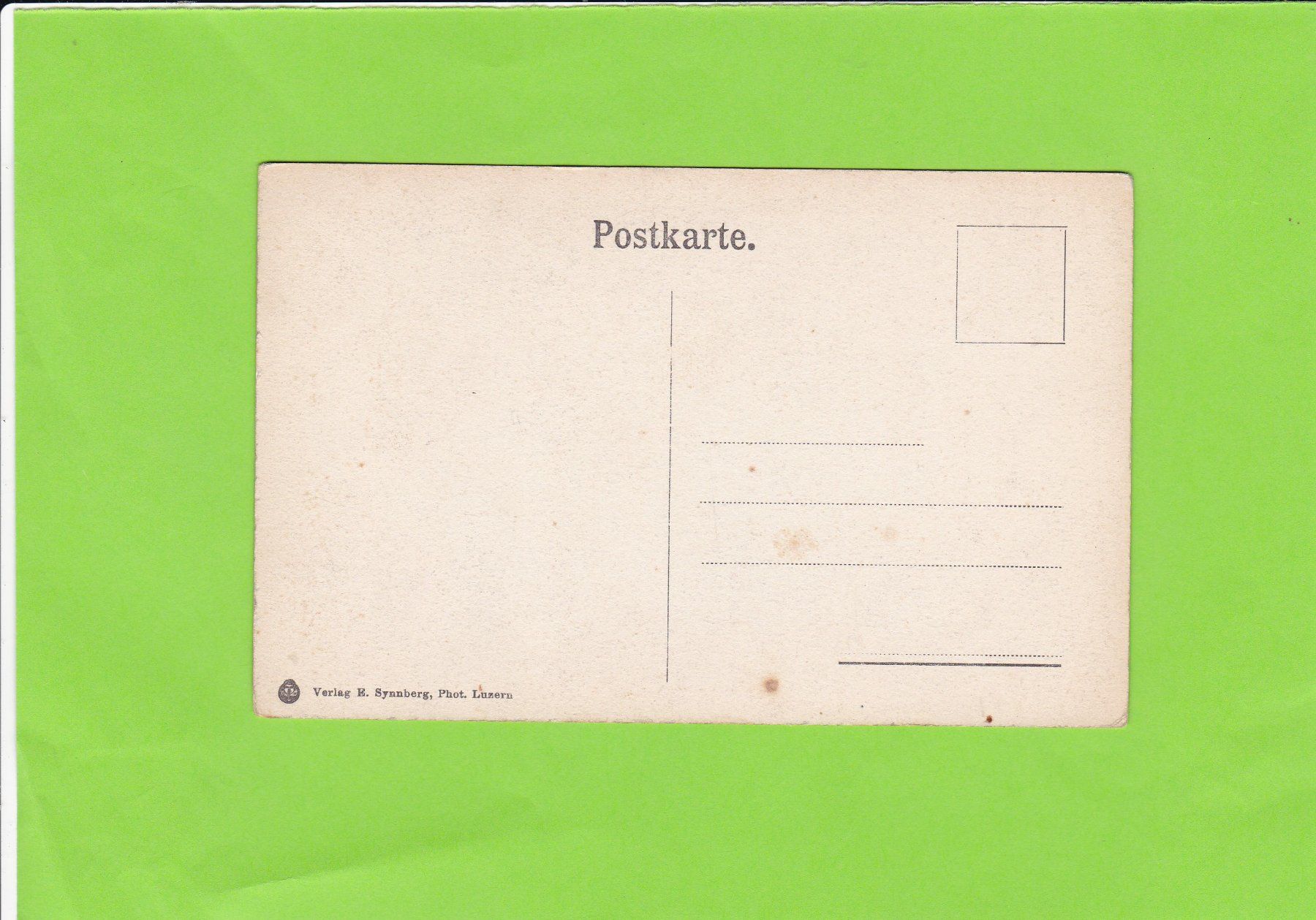 Cartoline postali: Aareschlucht – Usato da St. Peterzell venduto da neckertal 1