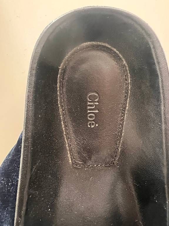 Chaussures femmes: Chloè Ciabatte Velluto 41 – D'occasion à Vacallo par vic_cb57 3