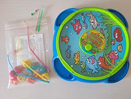 Jeu de pêche à la ligne tournant avec instructions