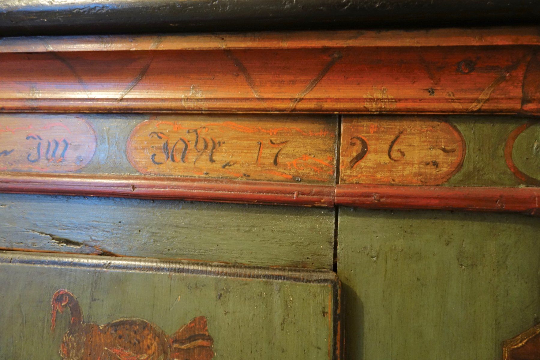 Armadi: Antiker Bauernschrank anno 1726 – Usato da Biel/Bienne venduto da Rothar 4