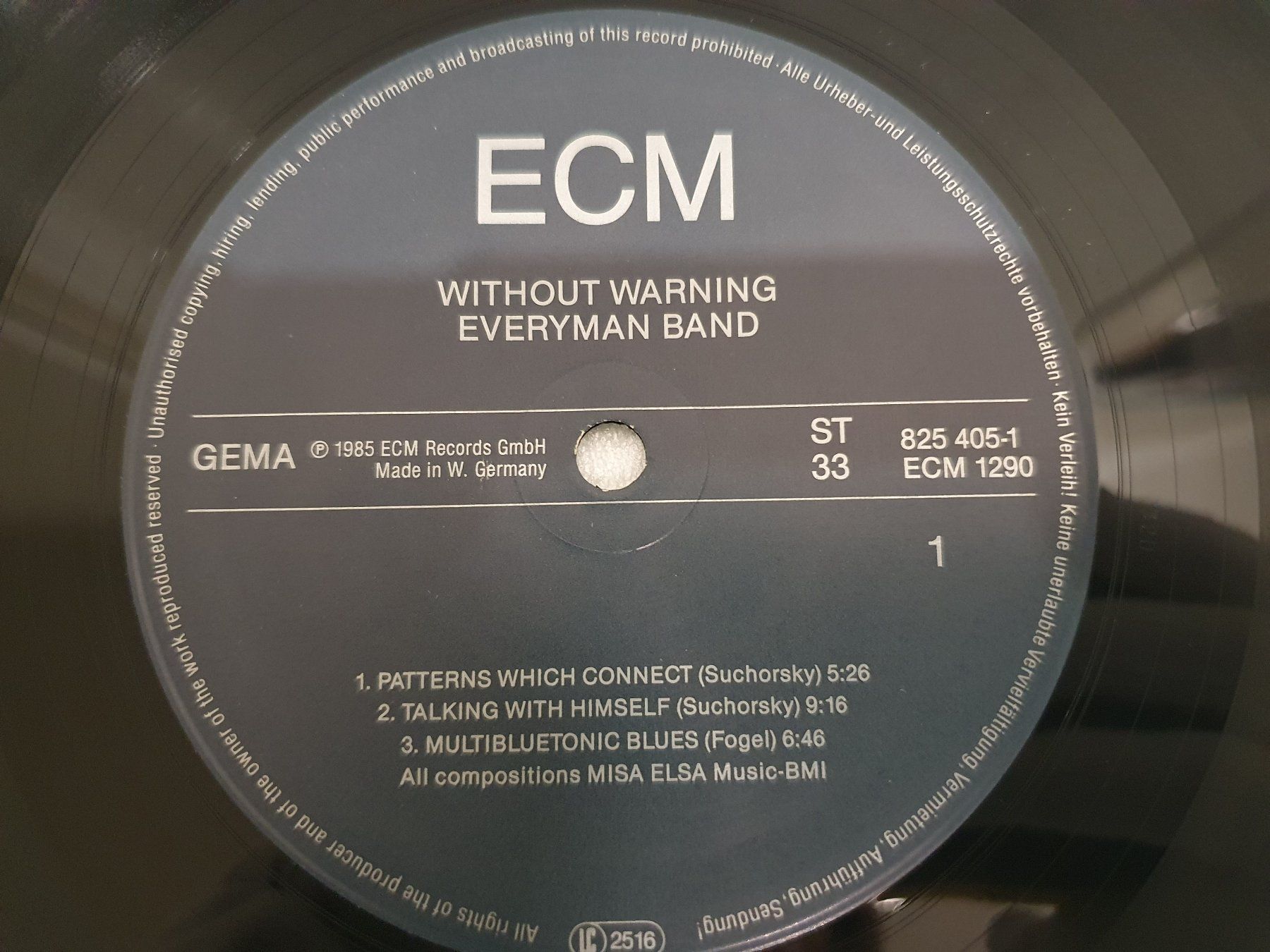 Dischi in vinile: Everyman Band – Without Warning – Usato da Uster venduto da Vinyl-Leidenschaft 3