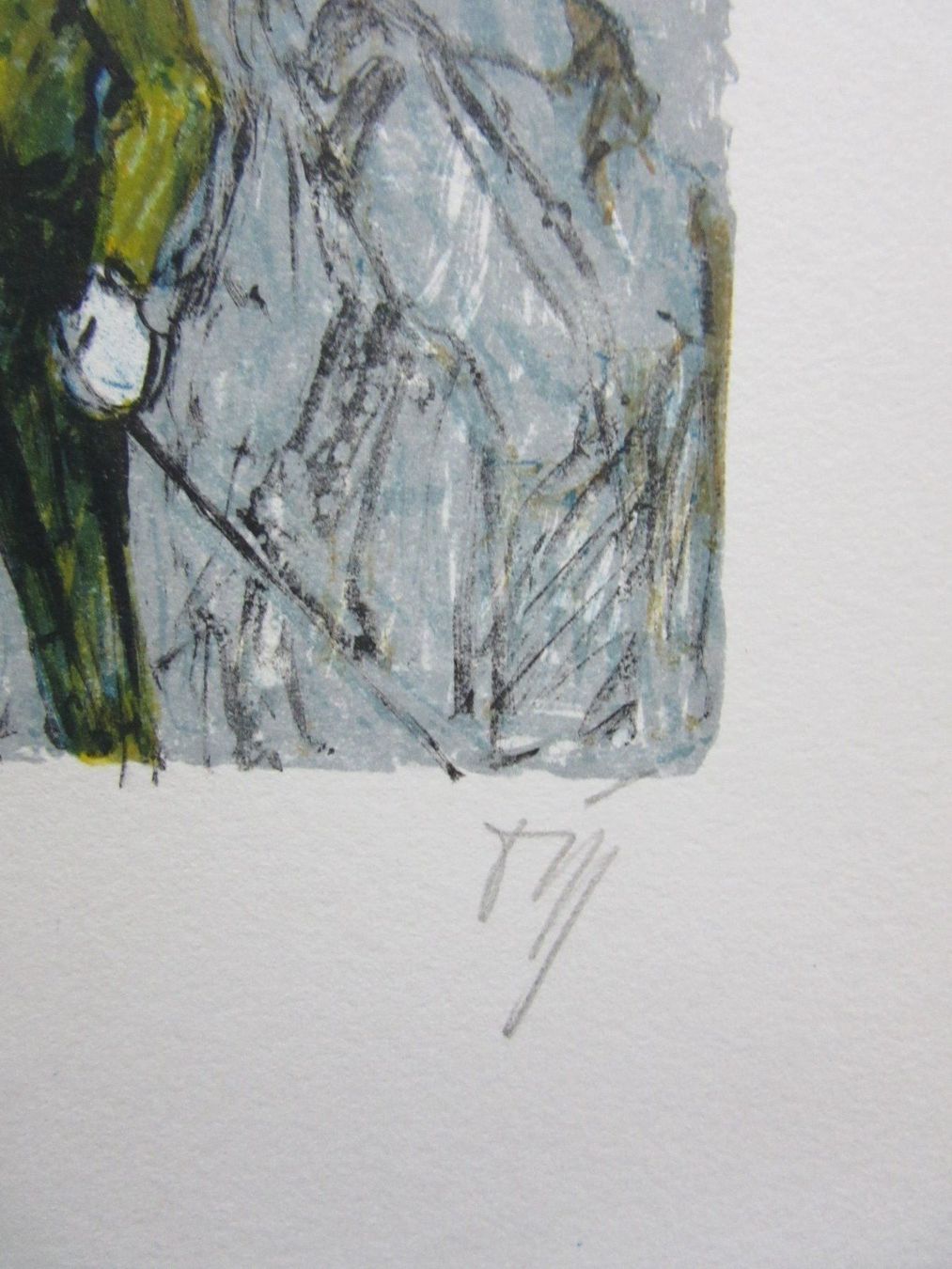 Arts picturaux & lithographies: Diggelmann  Alex Walter LITHOGRAPHIE SIGNIERT – D'occasion à Gersau par grafik-kunst 2