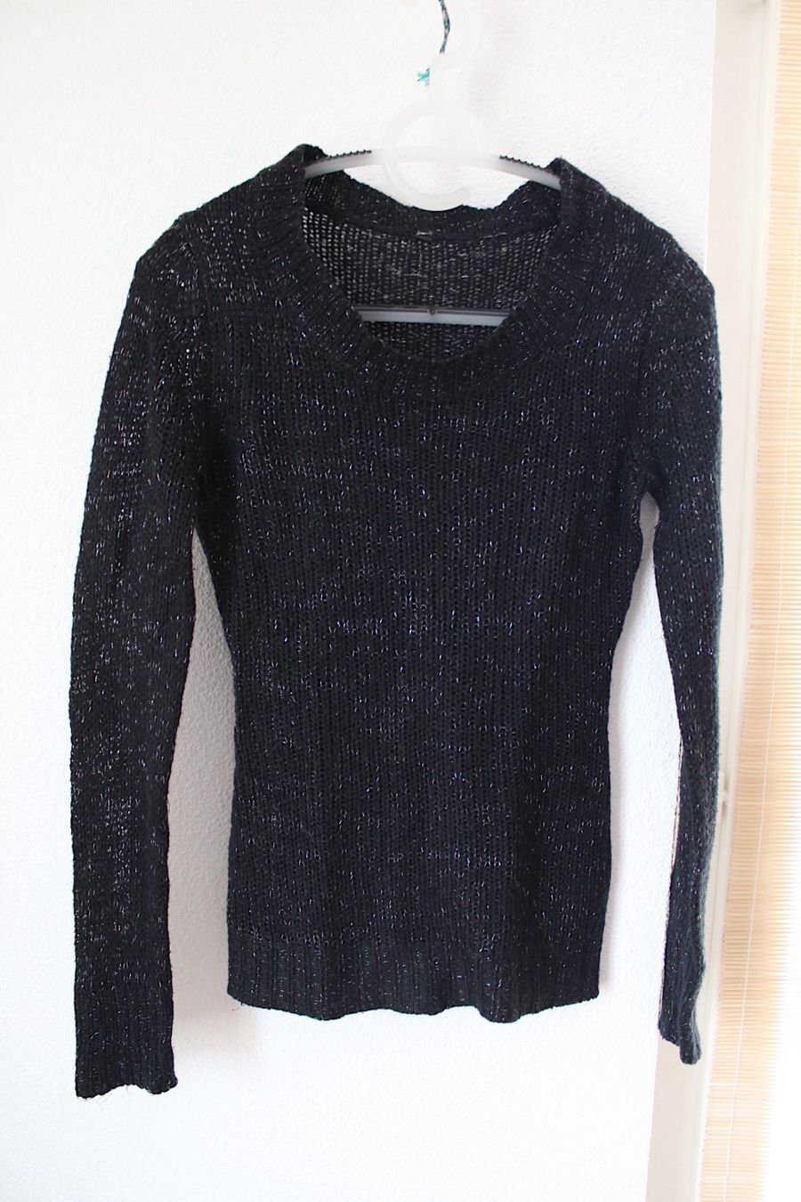 Maglioni & Felpe: Schwarz -Glitzernder Pullover XS / S – Usato da Locarno venduto da madame-tus-sauds 2