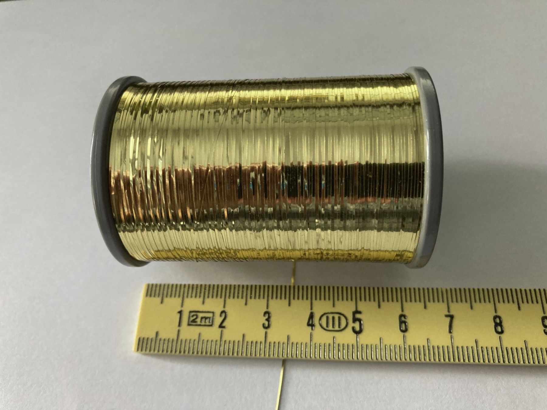 Cordicelle & Fili: Handarbeitsgarn Polyester Bändchen Gold – Nuovo (secondo la descrizione) da Rifferswil venduto da IMRUTSCH 4