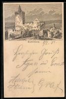 Vorläufer-Lithographie Ganzsache PP6 F1