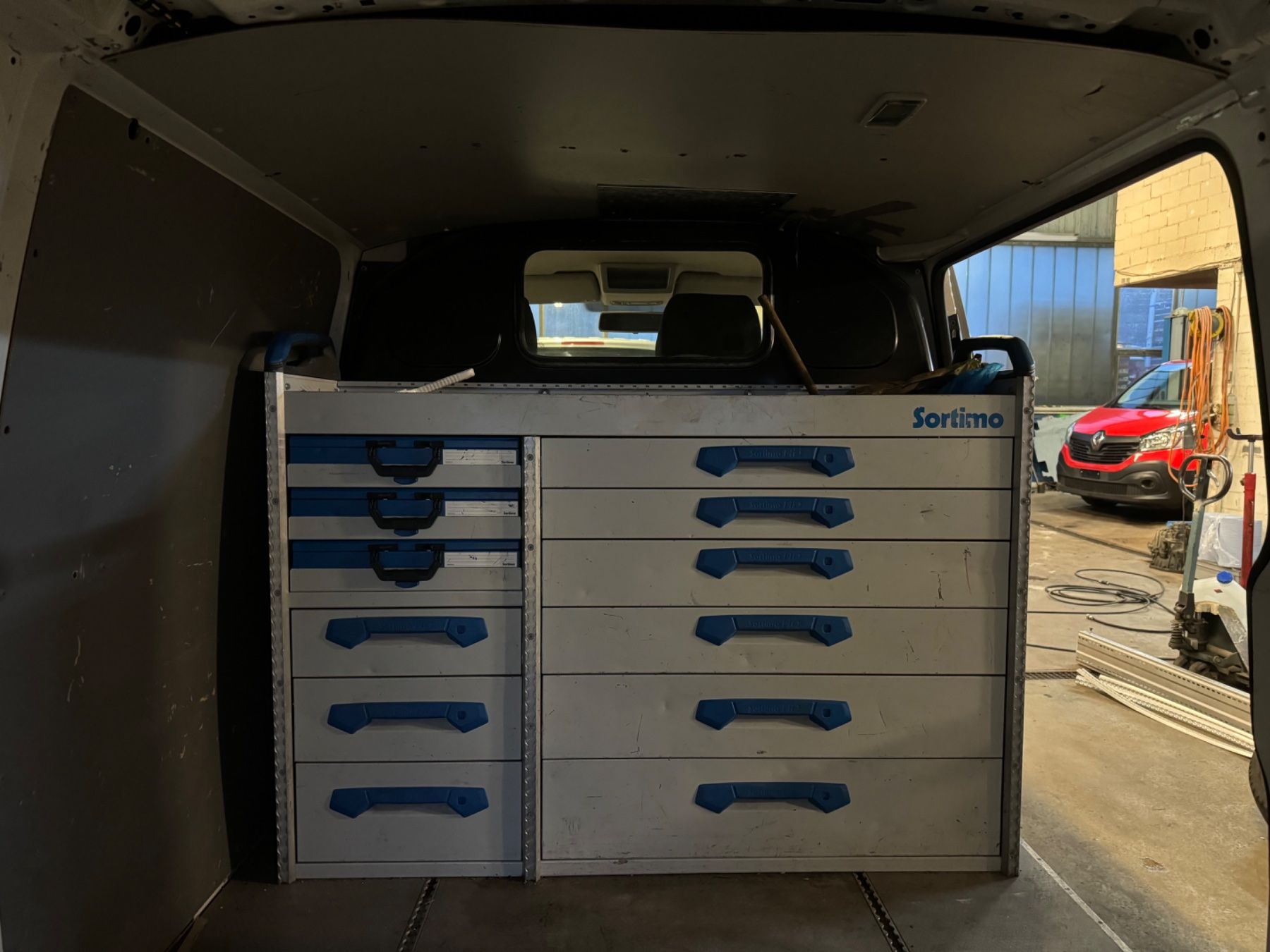 Sortimo Fahrzeugeinrichtung Regal VW T5 T6 Vivaro Trafic (D'occasion) à ...