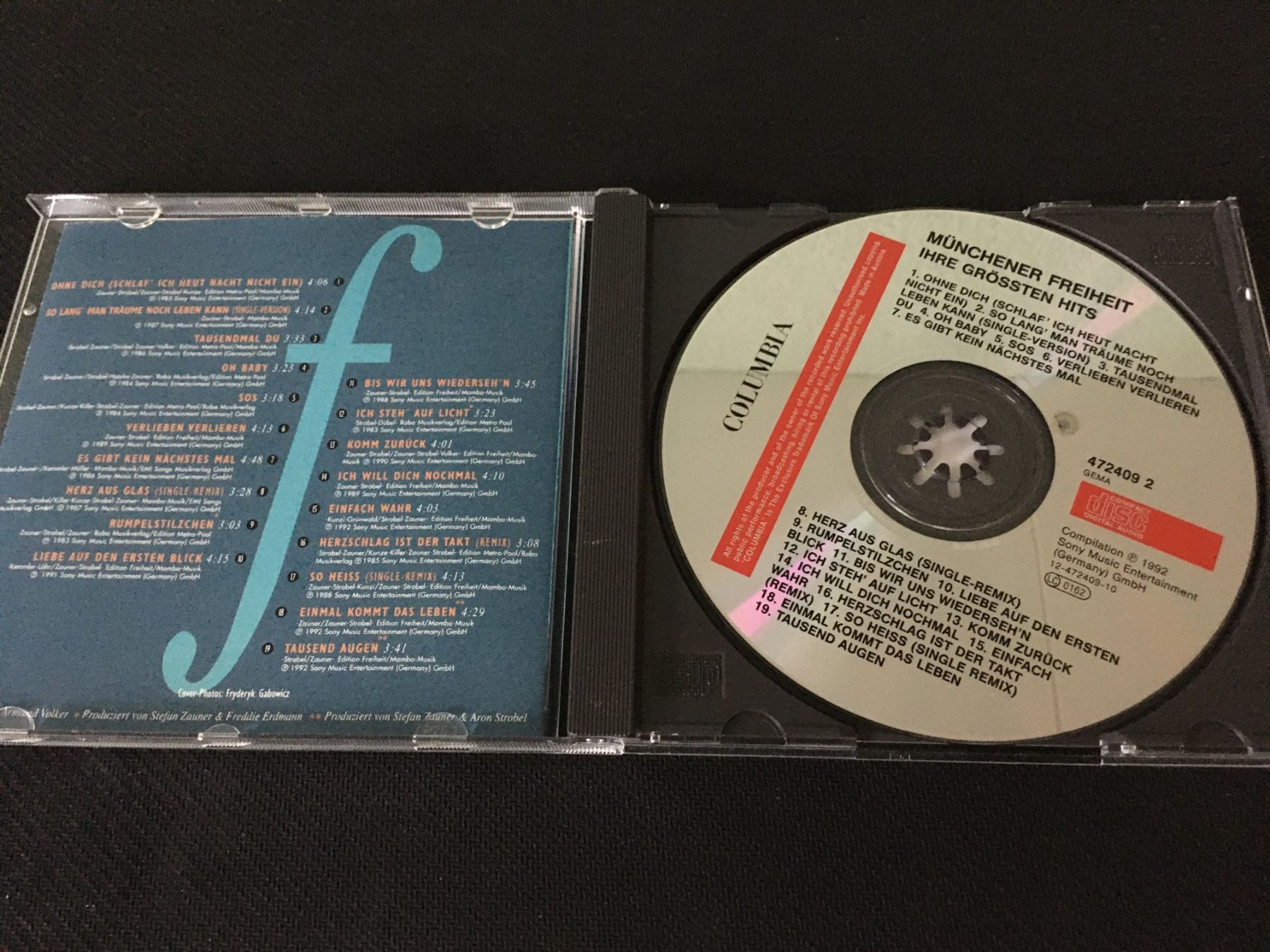 CD: Münchener Freiheit - Ihre grössten Hits -CD- – Usato da St.Gallen venduto da MedienJoe 1