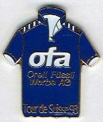 Placchette & Badge: Tour de Suisse 93 Trikotpin – Usato da Hinterkappelen venduto da Schampus