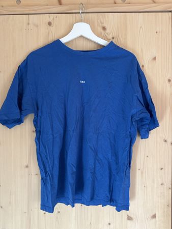 T-Shirt blau mit Print guter Zustand