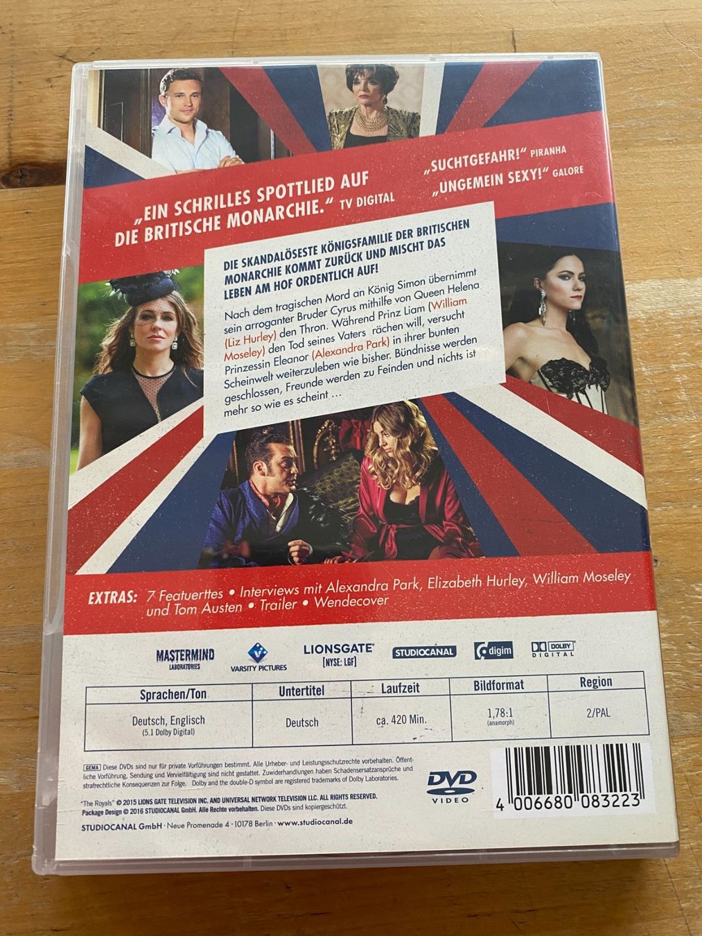 Tutti i DVDs: "The Royals" 2.Staffel – Usato da Bern venduto da jbern3012 1
