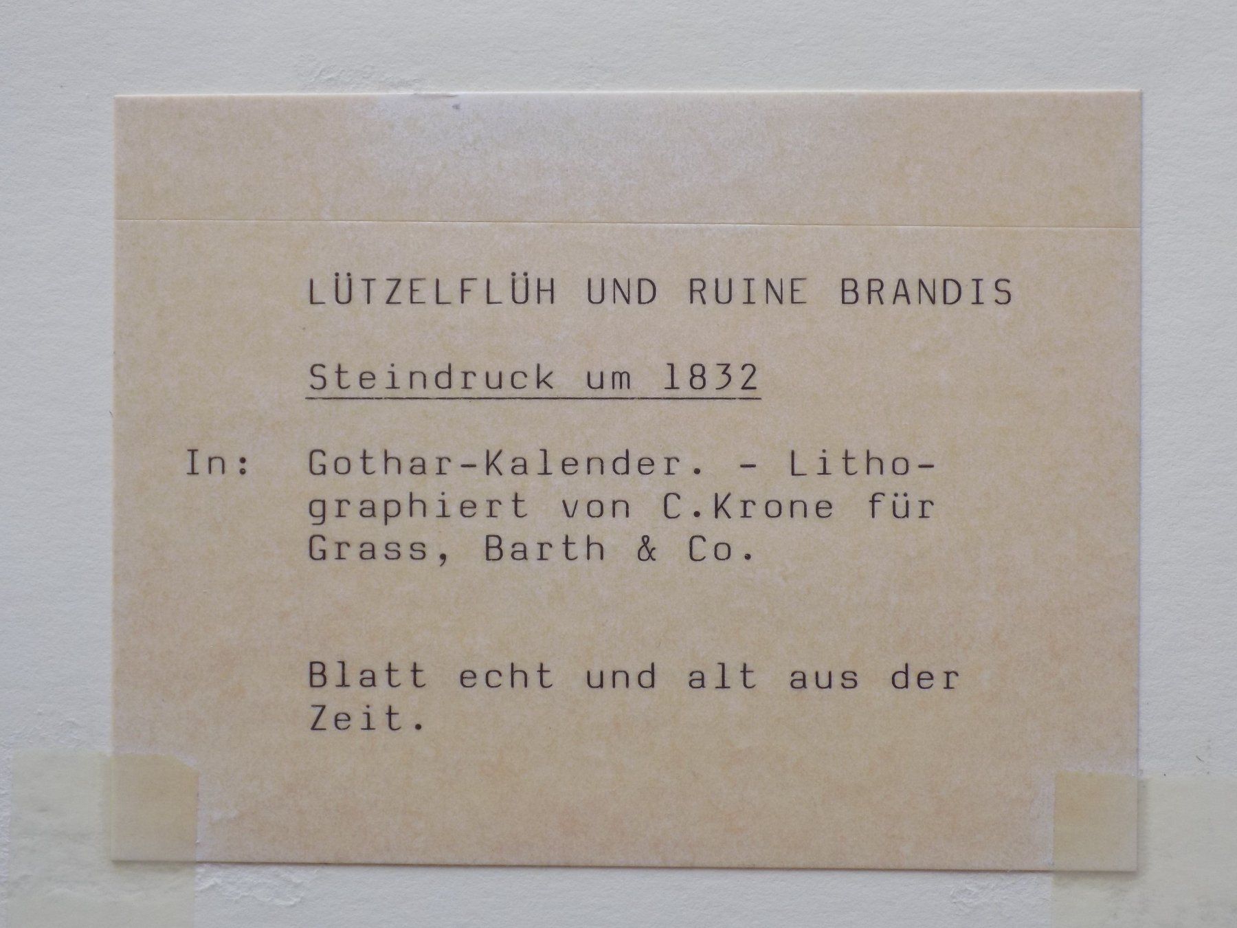 Gravures: Lützelflüh Brandis Emmental selten – D'occasion à Risch par Antikfee 6
