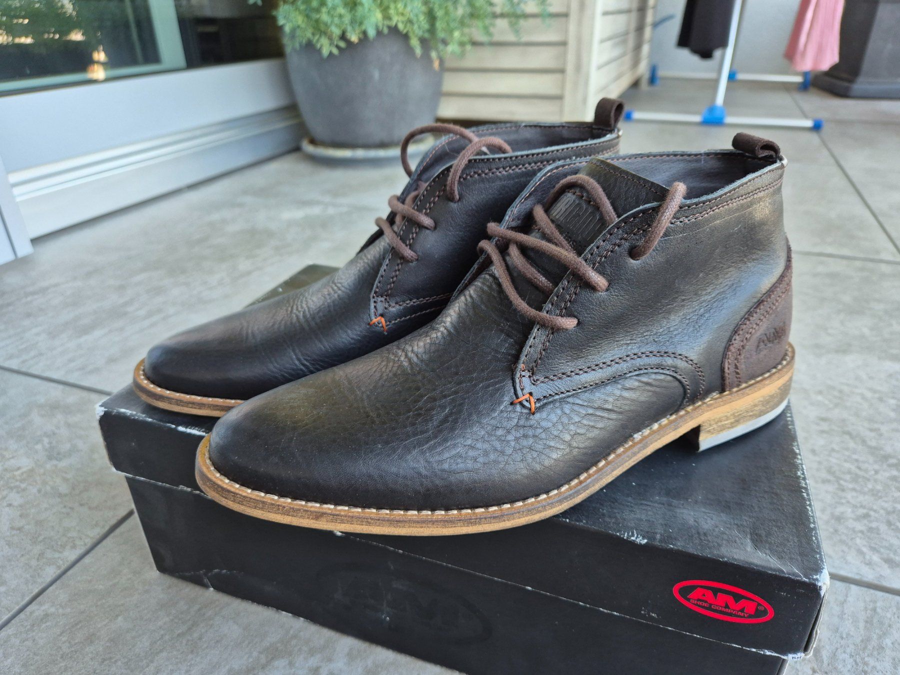 Scarpe da uomo: Bottines homme cuir  taille 40 - NEUF – Nuovo e nell'imballaggio originale da Genève venduto da Talhinho