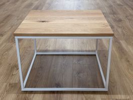 Couchtisch CUBE rustikal Eichenholz