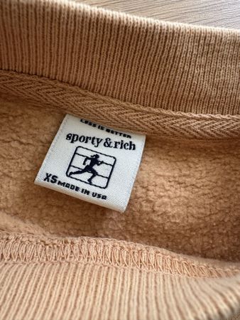 Sporty & Rich Health Club Sweater, beige, XS 