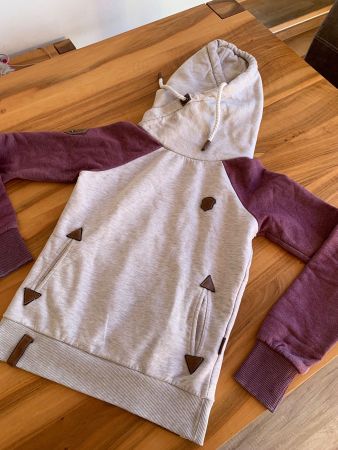 Naketano Hoodie Kapuzenpullover mega schöne Farben Grösse XS