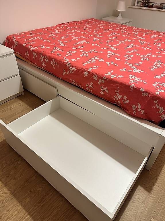 Ikea Letti: IKEA CONTAINERBETT 180x200+Matratze+ 2 Nachttische – Usato da Glattfelden venduto da rub_q7ml 2
