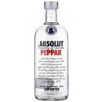 Absolut Peppar Vodka, 1L Flasche - Perfekt für Winter Coc...