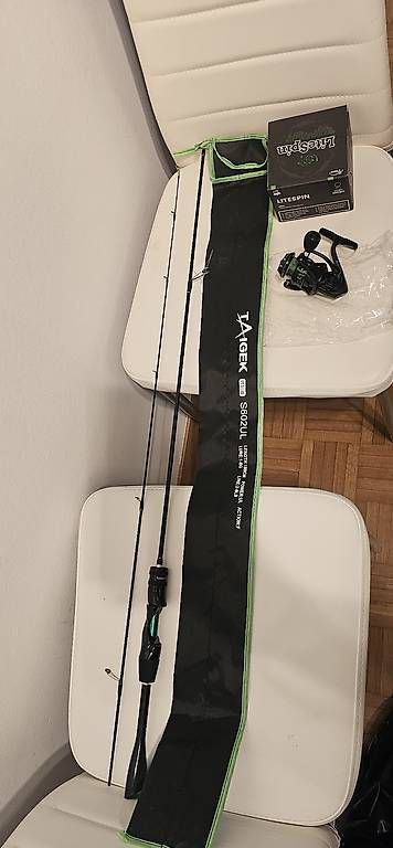 Canne da pesca: Ultralight Angelrute mit rolle combo 27 – Usato da Utzenstorf venduto da Dac_mk