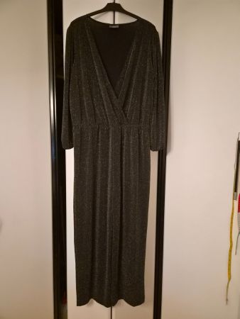 Glitzernder Jumpsuit f. Festtage , Gr. XL, ...