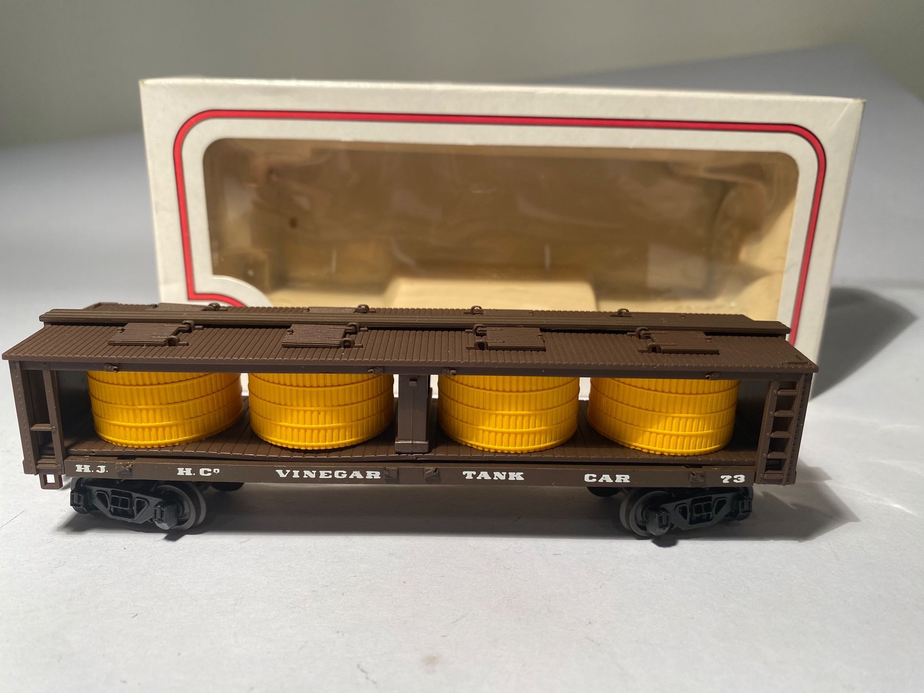 Modellini di ferrovie: BACHMANN US Güterwagen, DC Achsen – Usato da Buchrain venduto da Modellbahn11
