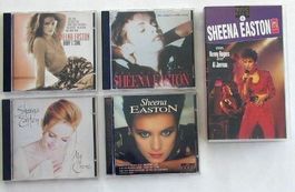 SHEENA EASTON Sammlung = 4 CDs + 1 Vid.