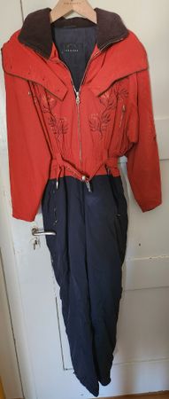 Vintage BOGNER Skianzug / Einteiler "Waldeslust" – Gr. 38