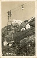 Malvaglia  TI  im Bleniotal  mit Luftsseilbahn     um 1933