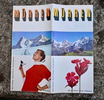 Faltprospekt MÜRREN  ca. 1960er Jahre