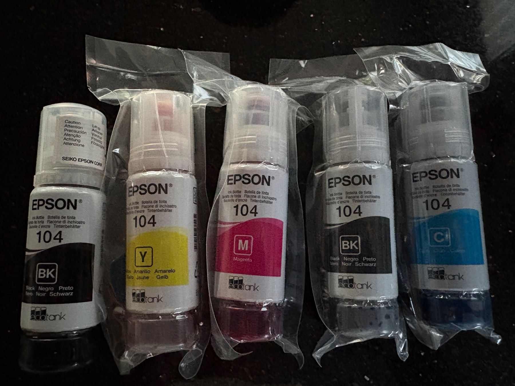Epson Cartucce per stampanti & toner: Tintenpatronen Epson 104 – Nuovo e nell'imballaggio originale da Uetendorf venduto da alliba