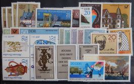 DDR Lot mit postfrischen ** Werten I