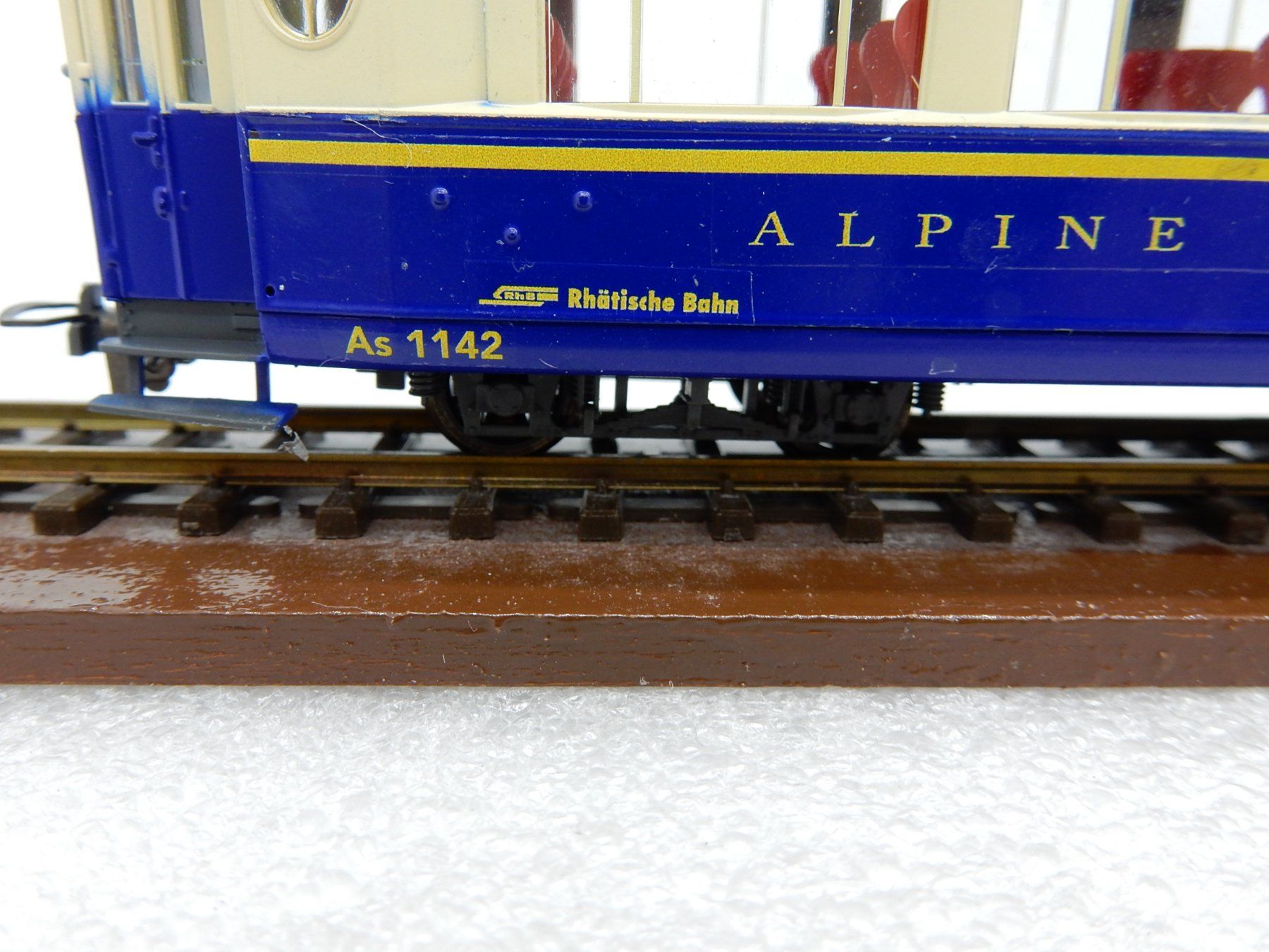 Bemo Modelleisenbahnen: Hom Bemo  Rame 4 Voitures As  RhB "Alpine Classic Pullmann"- – Gebraucht aus Locarno von Gudrun2 7