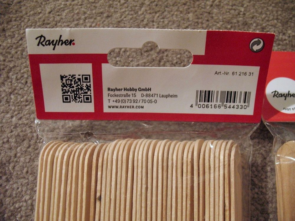 50 Stück Holz-Wachsstäbchen Für Waxing – Etwa 15 Cm Lang, Ideal Für Haarentfernung & Enthaarung