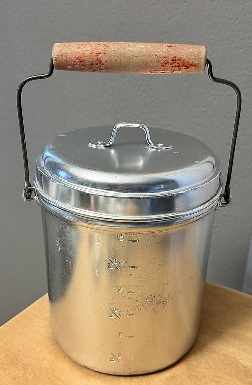 Töpfe: Altes Milchkesseli 3 Liter Edelweiss extra – Gebraucht aus Rothrist von Luckywinner