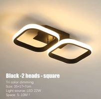 Plafonnier moderne à LEDs pour chambre salon couloir ect....