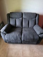 2er Sofa  Anthratzit